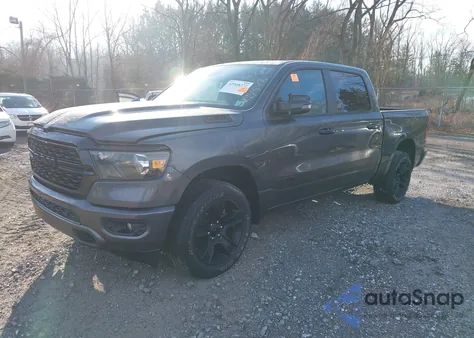 2024 Ram 1500 Big Horn 4X4 5'7 Box from USA, damaged, VIN 1C6SRFFTXRN211118